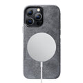 Alcantara MagSafe -kotelo iPhone 13:lle