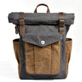 Retro Vintage Canvas Backpack Deliciae