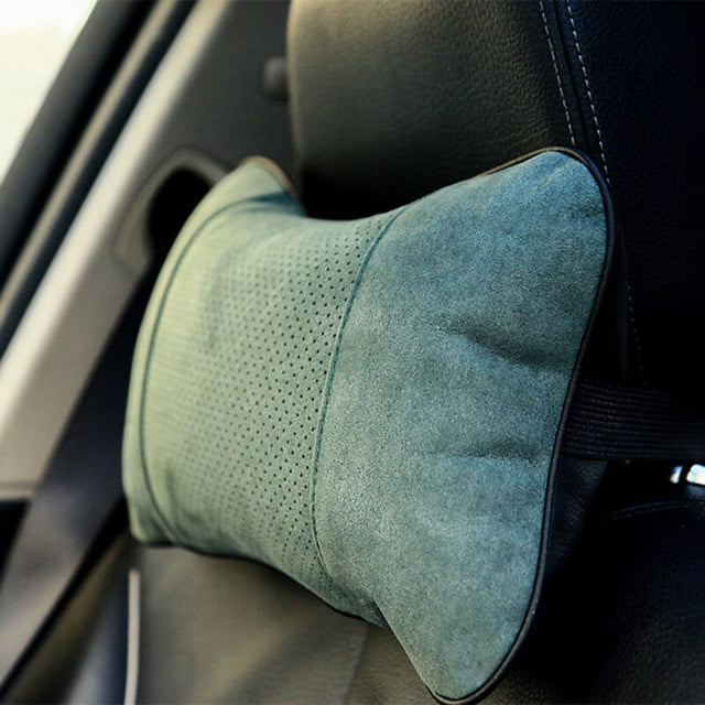 Coussin de cou en Alcantara italien - Gentcreate
