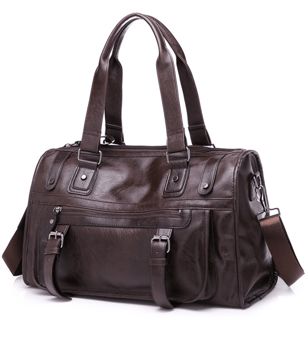 Leather Shoulder Bag "Figura" - GENTCREATE