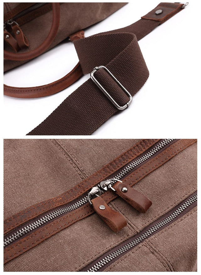 Gran bolsa de lona de viaje "Travel" - GENTCREATE