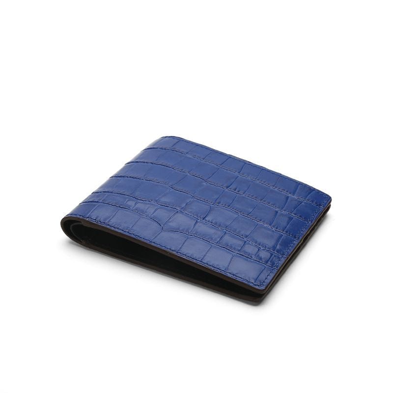 Leren Bifold Portemonnee Matt Zwart Gentcreate