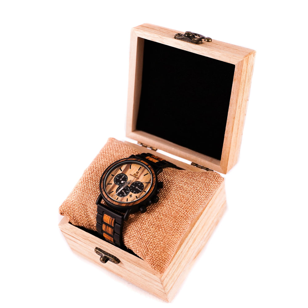 Light Wood Watch "Suaviter" - Gentcreate