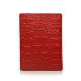 Matt Red Leather Passport Holder By Gentcreate 