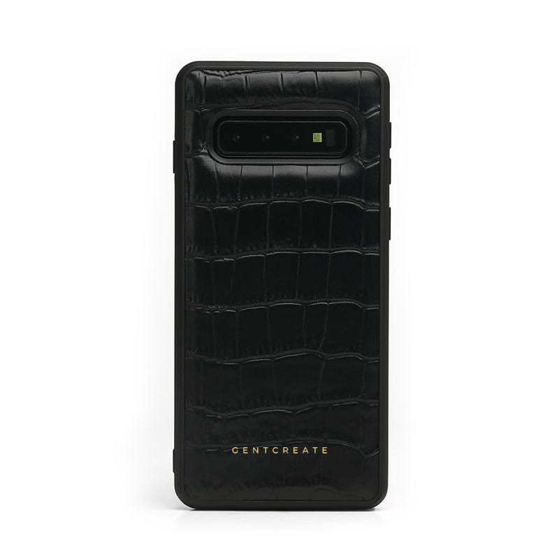 Matt Samsung Leather Case | Croco Pattern - GENTCREATE