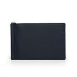 Navy Thin Genuine Epsom Leather Wallet By GENTCREATE