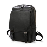 Vintage Leather Backpack "Quadrata" - Gentcreate