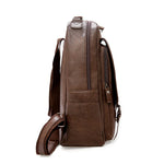 Vintage Leather Backpack "Quadrata" - Gentcreate