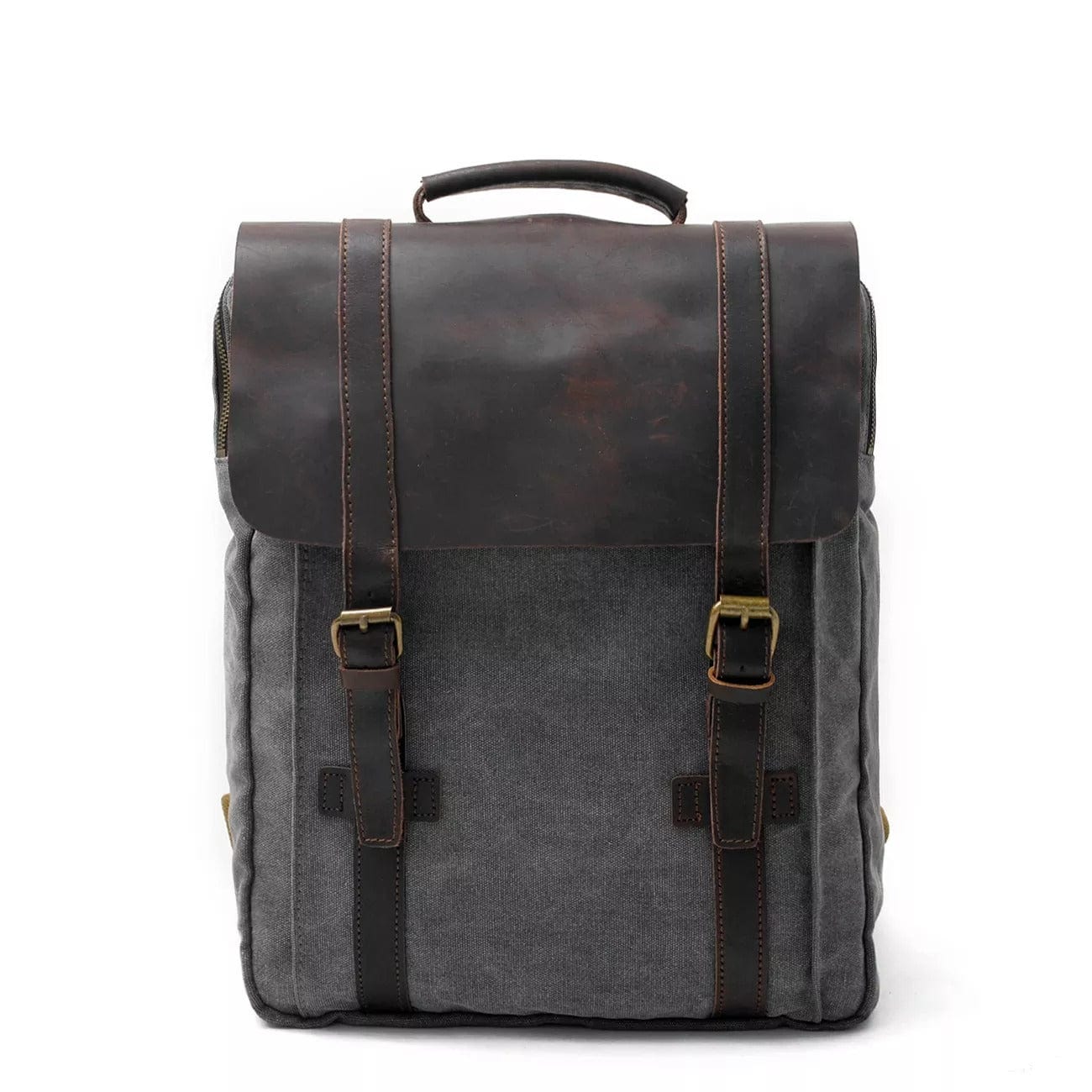backpack waxed canvas laptop Waxed Canvas Backpack Urbs, Green Lake