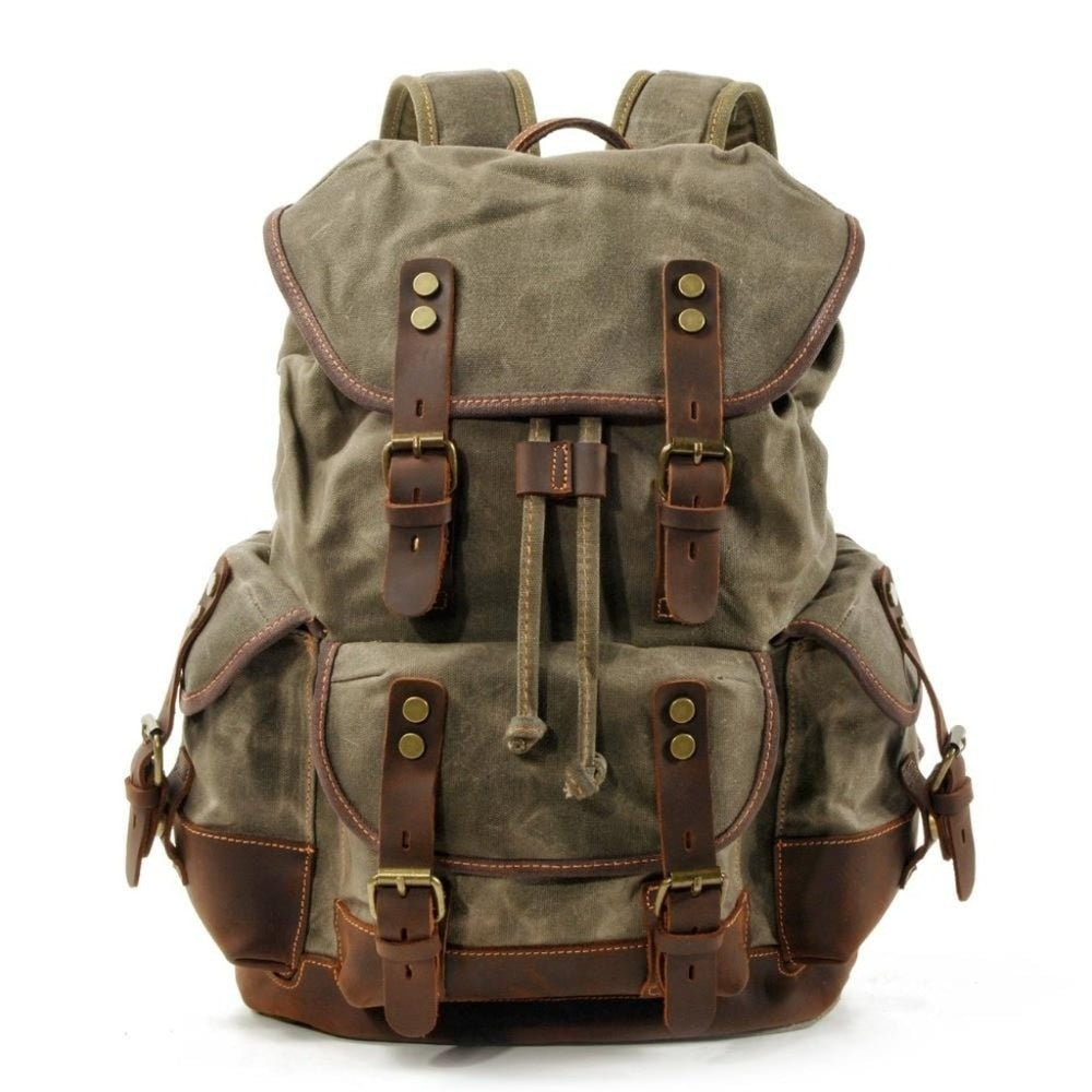 Waterproof Canvas Backpack