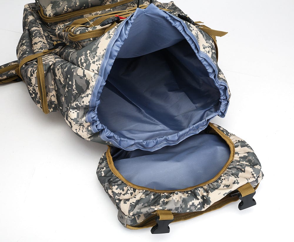 camouflage saffiano leather backpack f Camouflage Hiking Backpack
