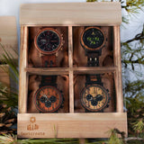 Mens wooden watch box