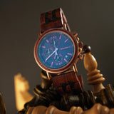 Modern Wooden Watch "Luxus" - Gentcreate