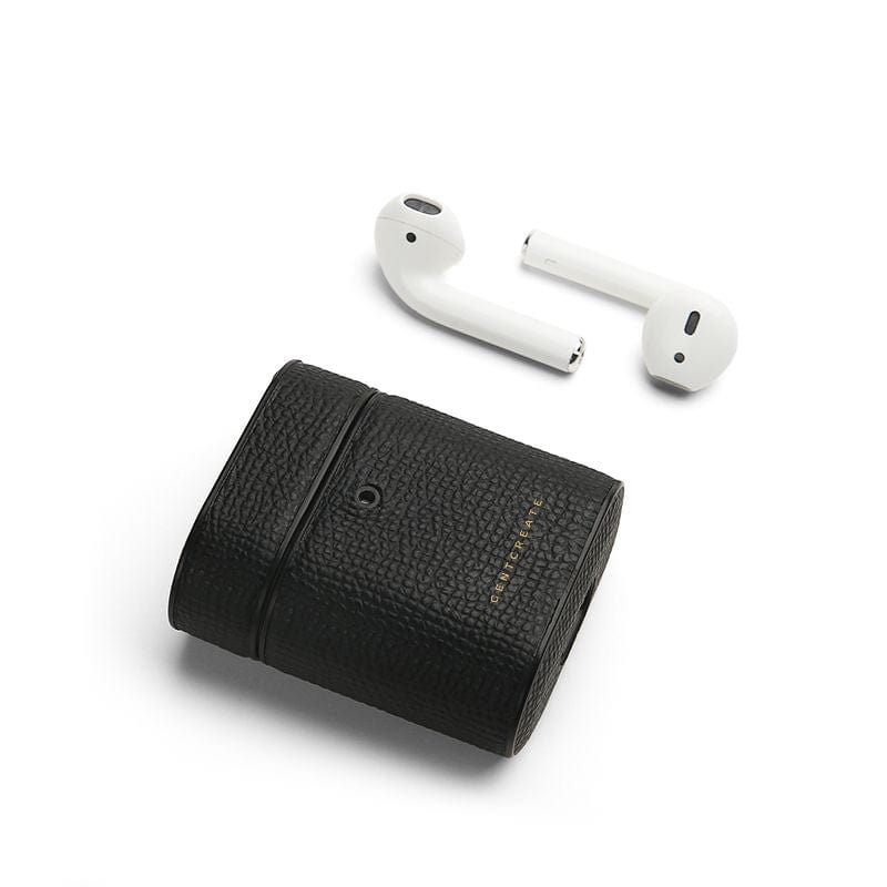 Läder Airpods-fodral Epsom-mönster - GENTCREATE