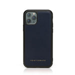 Navy Epsom Leather iPhone Case By Gentcreate