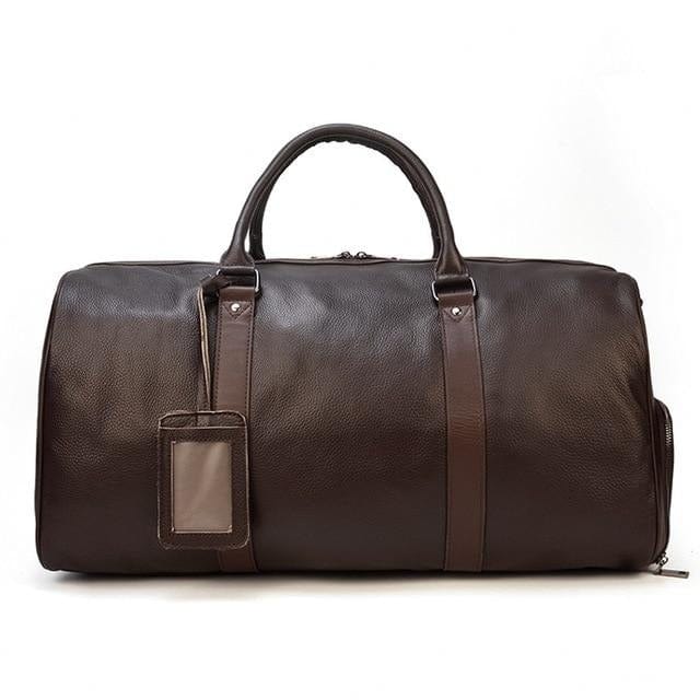 Handmade Leather Travel Bag - Gentcreate
