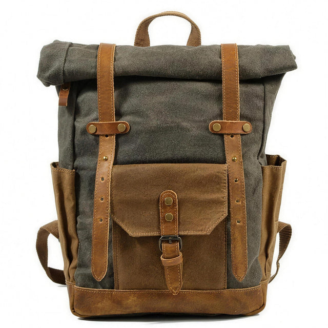 70s leather backpack men Men's Convertible Full-Grain Leather, Brown immediately air Men's Vintage Leather Backpack For