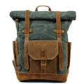 Sac à dos rétro vintage en toile Antiqua