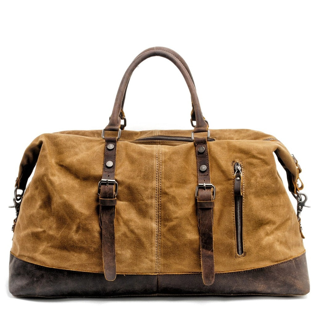 Khaki Wochenend-Reisetasche - Gentcreate