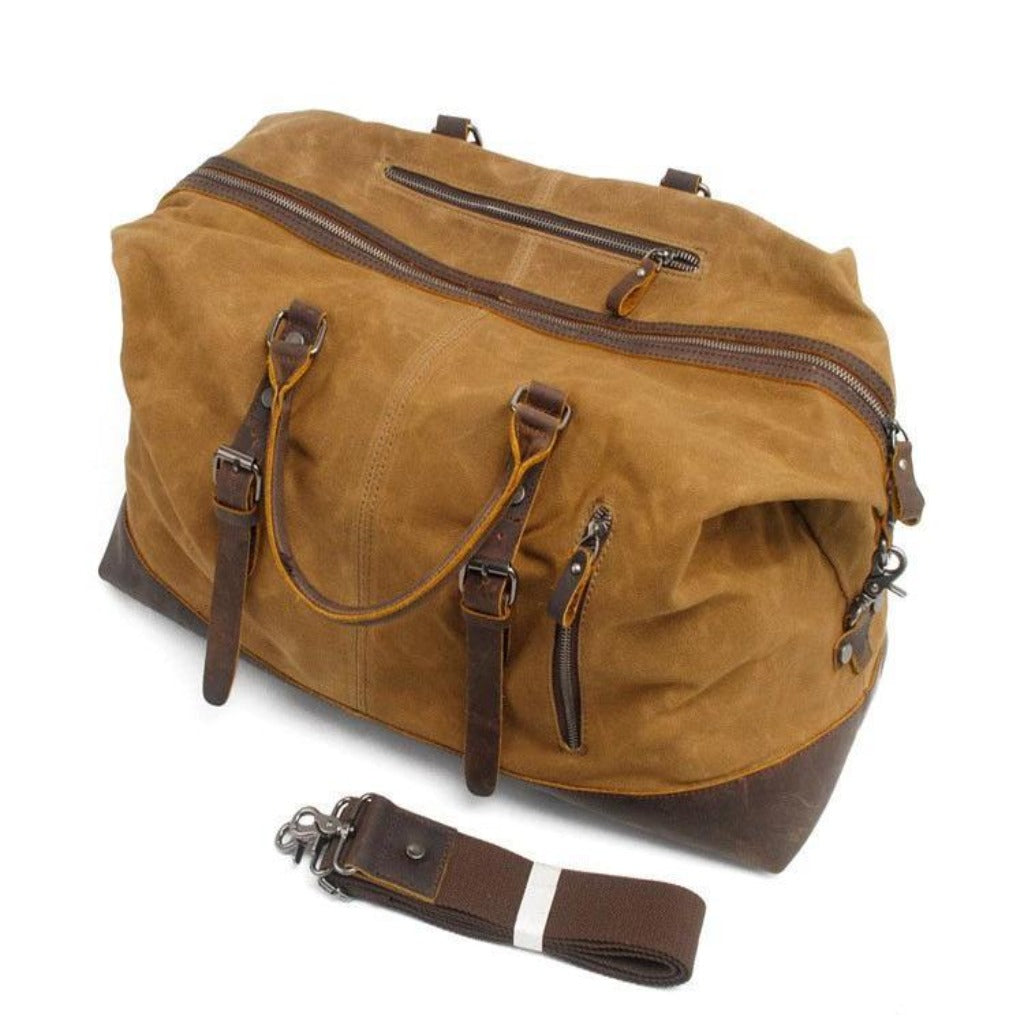 Custom Canvas Travel Bag - made from US Army Tents – WoobyHoody